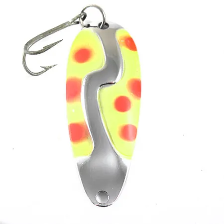 Kushner Kush Spoon Blizgė, Geltona/Raudona/Nikelis, 9g, #0911