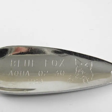 Blue Fox Strobe Aqua Blizgė, Balta / Juoda, 10g, USA, #0921