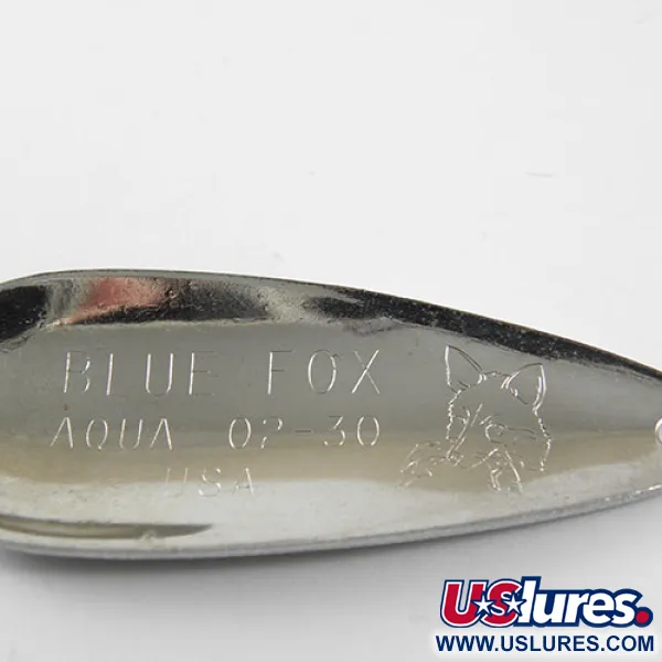 Blue Fox Strobe Aqua Blizgė, Balta / Juoda, 10g, USA, #0921