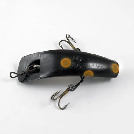 Worden's Lures Flatfish F6 Vobleris, Geltona / Juoda, 3g, #0930