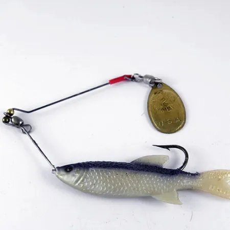 Mepps 2 Original french spinner Spinnerbaitas, Mėlyna/Balta, 15g, #0985