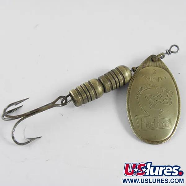Heddon HEP 3 Sukrė, Žalvaris, 6,5g, Vintage, #0991