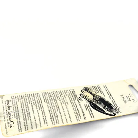 Blue Fox Pixee Blinkė, Nickel / Orange, 14g, Ikrų intarpas, #1008