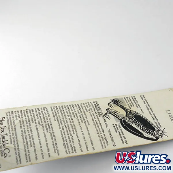 Blue Fox Pixee Vartiklė, Nikelis / Oranžinė, 7g, Įdėklas, #1009