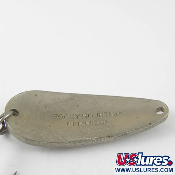 Rocky Mountain minnow Blizgė, Nikelis / Mėlyna, 10g, Vintažinė, #1012