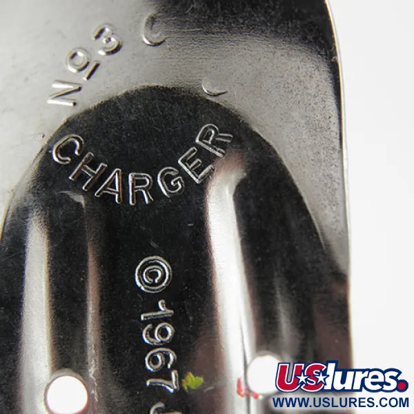 Charger №3 Blizgė, Nikelis / Raudona / Geltona, 12.5g, USA, #1021