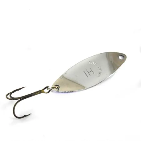 Happiness Is bait HI spoon Blizgė, Nikelis / Mėlyna, 15g, Vintage, #1029