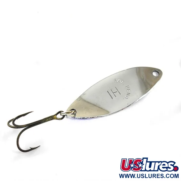 Happiness Is bait HI spoon Blizgė, Nikelis / Mėlyna, 15g, Vintage, #1029