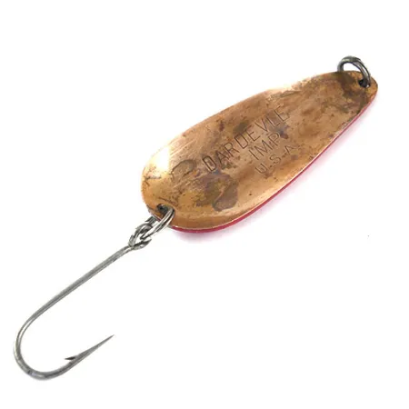 Eppinger Dardevle Imp Blizgė, Raudona/Balta/Varis, 11g, Vintage, #1033