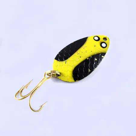 Wright & McGill Pay-Master blisgė, Geltona/Juoda/Žalvaris, 7g, #1054