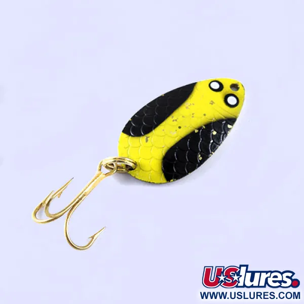 Wright & McGill Pay-Master blisgė, Geltona/Juoda/Žalvaris, 7g, #1054