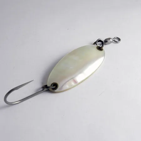 Pflueger Wobbler Spoon Blizgė, Perlamutras, 7g, Natūralus kriauklė, #1070