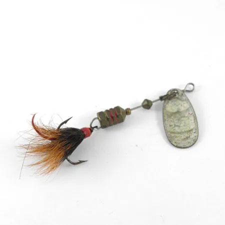 Mepps Comet 1 Dressed Sukrė, Nikelis/Balta/Raudona, 3,5g, #1081