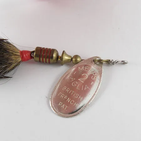 Mepps Aglia 2 dressed Sukrė, Nikelis, 4.7g, Voverės kailis, #1083