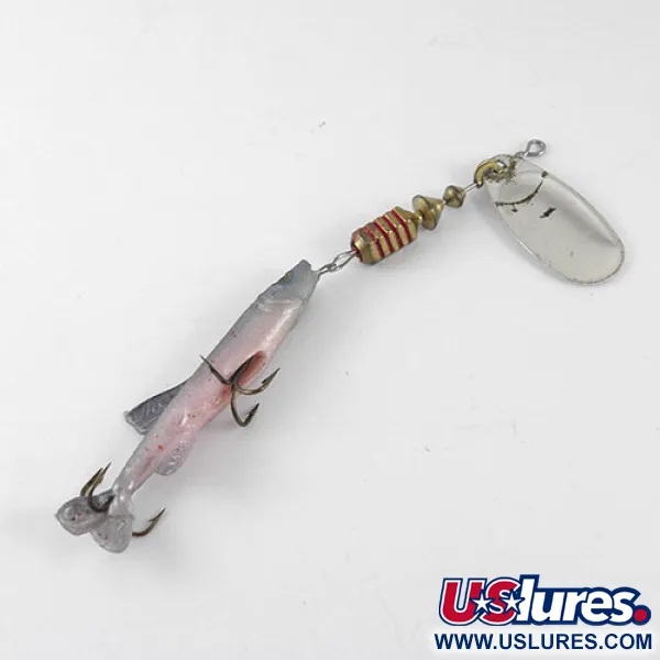 Mepps 3 Comet Mino, Nikelis, 9g, guminukas, #1086