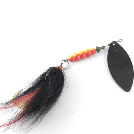 Mepps Giant Killer Sukriukė, Juoda/Holograma, 30g, Gluosnio Lapas, #1088