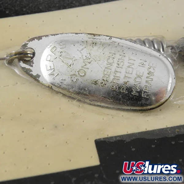 Mepps 3 Comet (with soft bait) Suktukė, Nikelis, 17g, Vintage, #1093