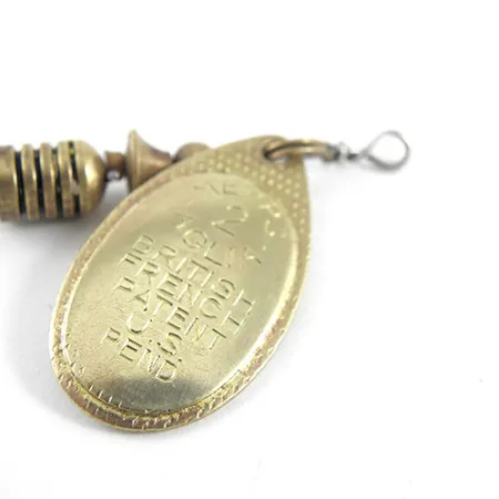 Mepps Aglia 2 Sukriukė, Žalvaris, 4.5g, Originalus Dizainas, #1098