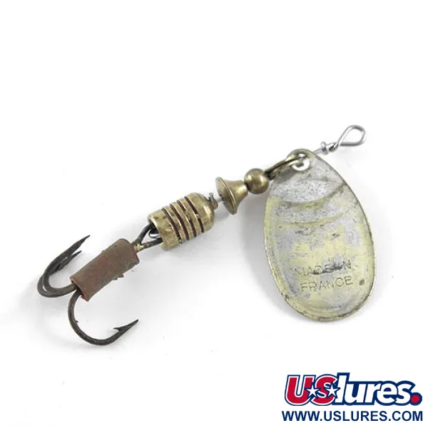 Mepps Aglia 2 Sukriukė, Žalvaris, 4,5g, Vintage, #1103