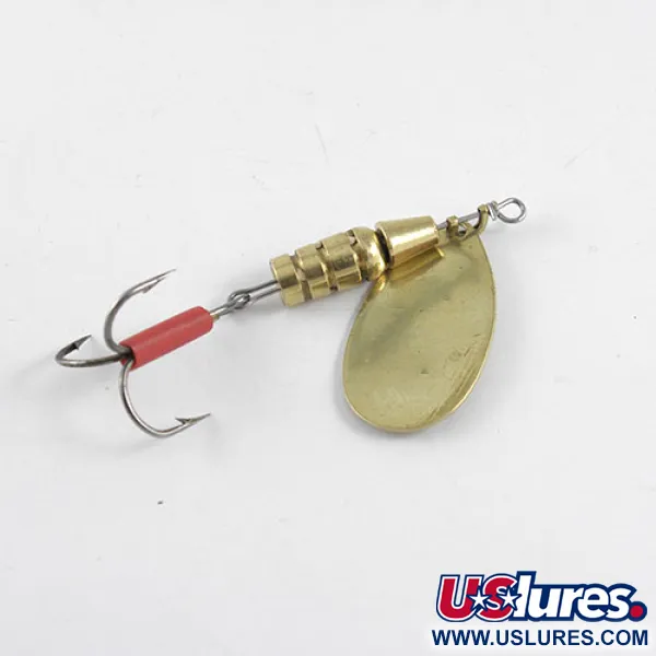 Mepps Aglia 3 Sukrė, Žalvaris, 7g, Raudonas Vamzdelis, #1104