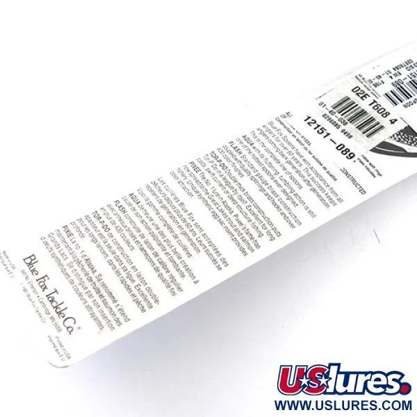 Blue Fox Pixee Vartiklė, Auksinė / Mėlyna, 24g, Ikrų intarpas, #1109