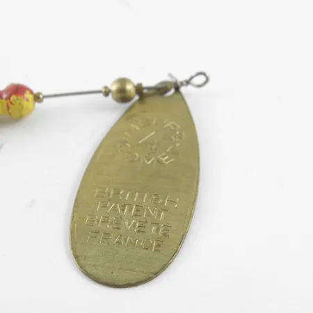 Mepps Comet 4 Sukrė, Žalvaris, 11g, Vintažinė, #1121