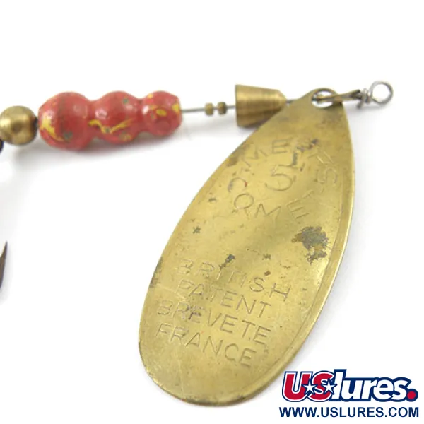 Mepps Comet 5 Sukrė, Žalvaris, 13g, Vintage, #1147