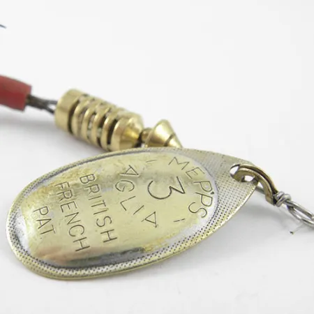 Mepps Aglia 3 Sukrė, Žalvaris, 7g, Kūginė Rotacija, #1153