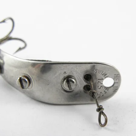 Helin Swimming Spoon 125 Blisgė, Nikelis / Frog, 2,5g, Vintage, #1157