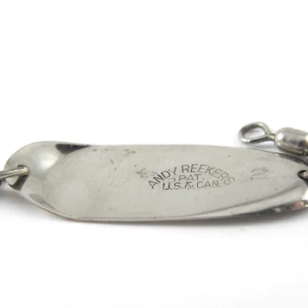 Andy Reekers 2 Blizgė, Nikelis/Bronza, 2,5g, Vienšakis kablys, #1164