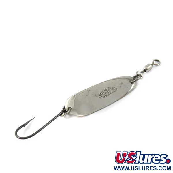 Andy Reekers 2 Blizgė, Nikelis/Bronza, 2,5g, Vienšakis kablys, #1164