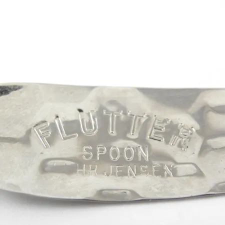Luhr Jensen Flutter Spoon Vartiklė, Nickel / Yellow, 4g, Tinsel, #1166