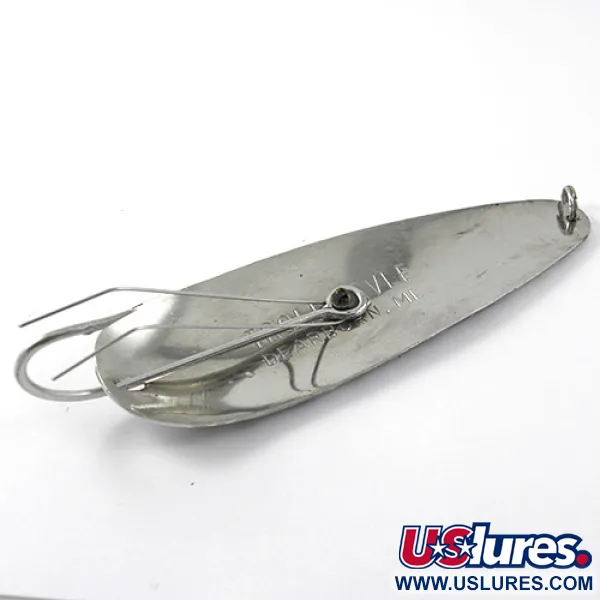 Eppinger Dardevle Trolldevle Blizgė, Juoda/Balta/Nikeliuota, 40g, #1178