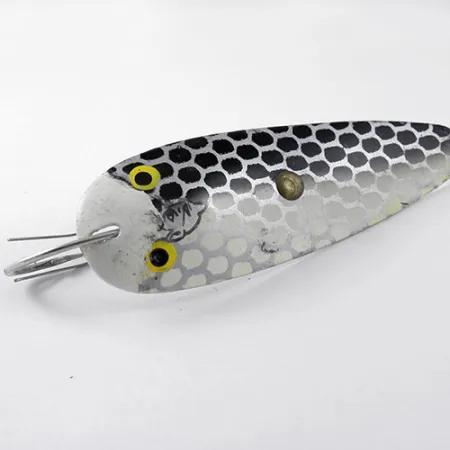 Eppinger Dardevle Trolldevle Blizgė, Juoda/Balta/Nikeliuota, 40g, #1178