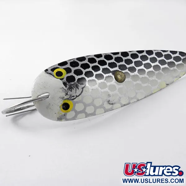 Eppinger Dardevle Trolldevle Blizgė, Juoda/Balta/Nikeliuota, 40g, #1178