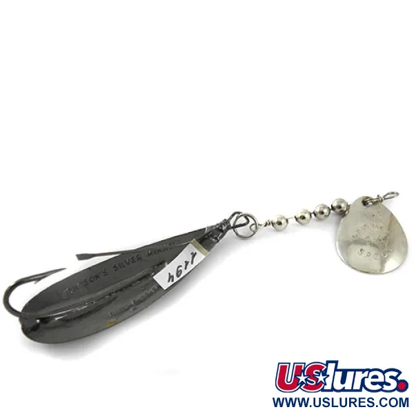 Johnson Silver Minnow Blinkė, Tamsi, 14g, Apsauga nuo žolių, #1194