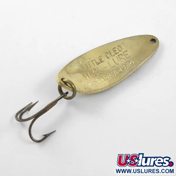 Seneca Little Cleo Vartiklė, Juoda/Auksinė, 7g, Vintage JAV, #1208