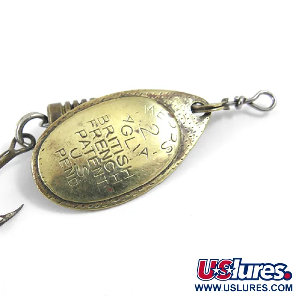 Mepps Aglia 2 Suktukė, Žalvaris, 4,5g, Vintažinis modelis, #1255