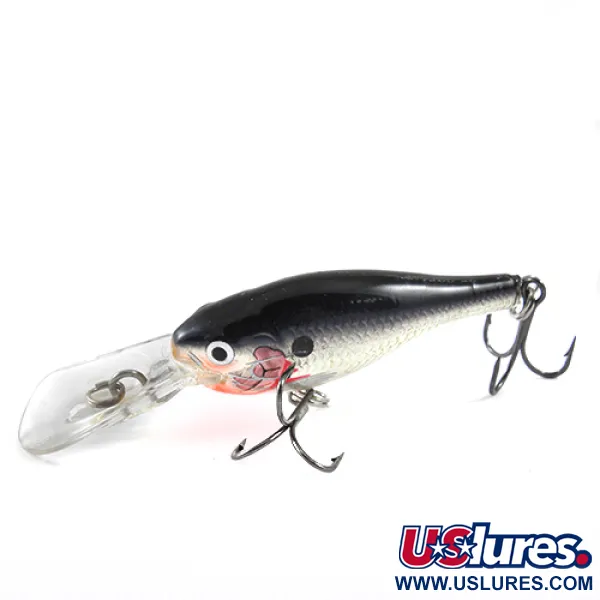 Rapala Glass Shad Rap Vobleris, Carp, 5.5g, Skaidrus Korpusas, #1258