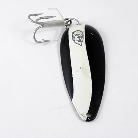 Dardevle Dardevlet Blizgė, Juoda/Balta/Nikelis, 21g, Klasika, #1264