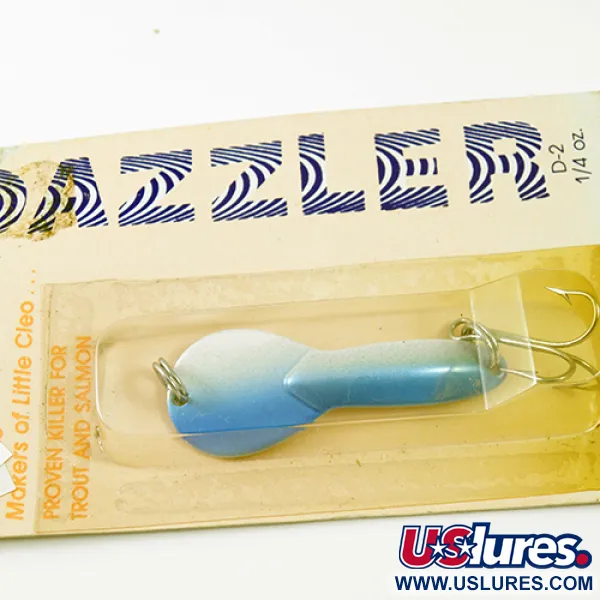 Acme Dazzler Blizgė, Mėlyna / Nikelis, 7g, Vintažinė, #1269