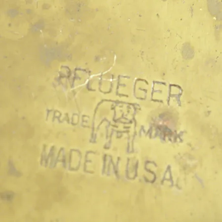 Pflueger Salamo Blizgė, Žalvaris, 28g, Lašo Forma, #1299