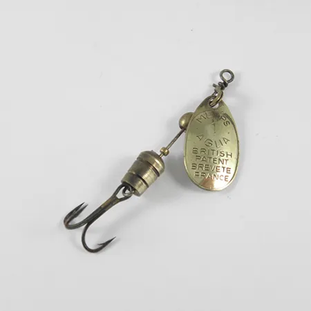 Mepps Aglia 1 Sukriukė, Žalvaris, 3.5g, Klasikinis masalas, #1341