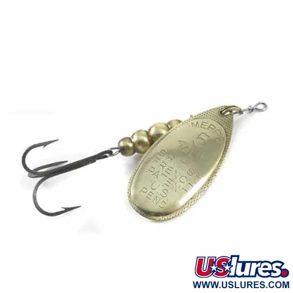 Mepps Aglia 5 Sukriukė, Žalvaris, 14g, Prancūziškas lapelis, #1359