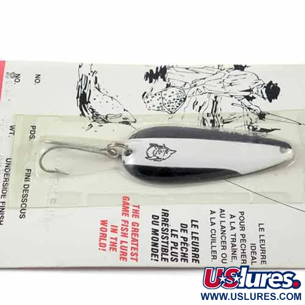 Eppinger Dardevle Imp Blizgė, Juoda/Balta/Nikelis, 11g, #1363