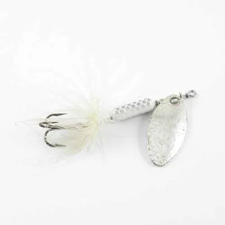 Worden’s Original Rooster Tail Sukre, Nikelis / Balta, 2,6g, #1382