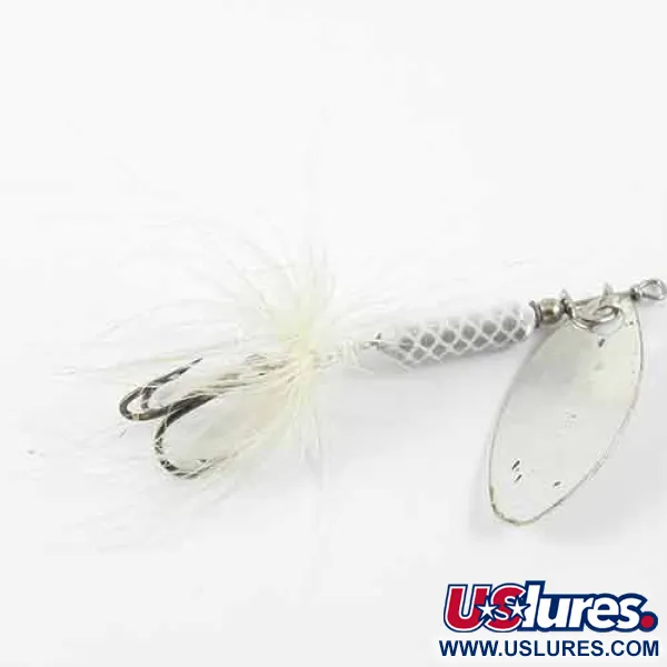 Worden’s Original Rooster Tail Sukre, Nikelis / Balta, 2,6g, #1382