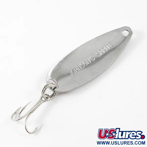 Johnson Sprite Blizgė, Nikelis / Raudona, 7g, Vintage, #1425