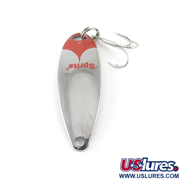 Johnson Sprite Blizgė, Nikelis / Raudona, 7g, Vintage, #1425