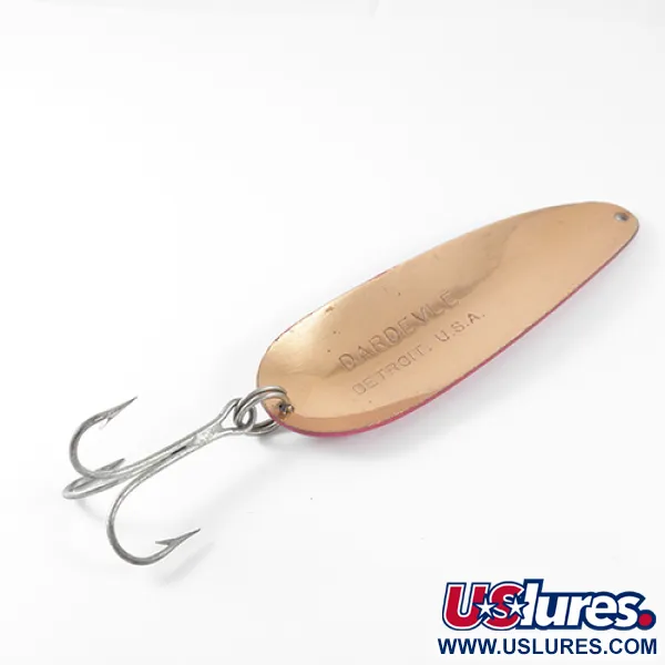 Eppinger Dardevle Blizgė, Raudona/Balta/Varis, 28g, Varinė Nugara, #1472